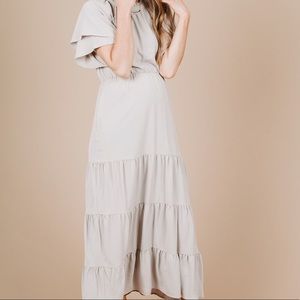 Piper & Scoot: The Kelsey Tiered Maxi Dress